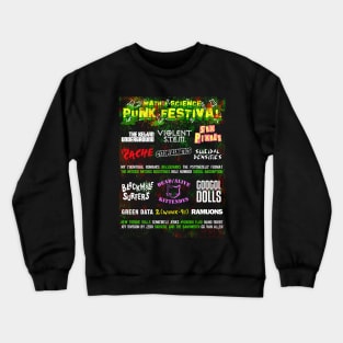 Math & Science Punk Rock Music Festival Crewneck Sweatshirt